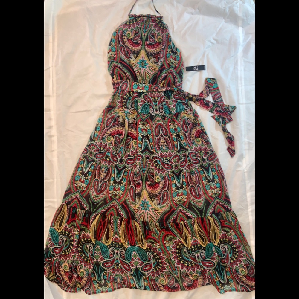 Ny&Co 💐 Halter Top Maxi Dress